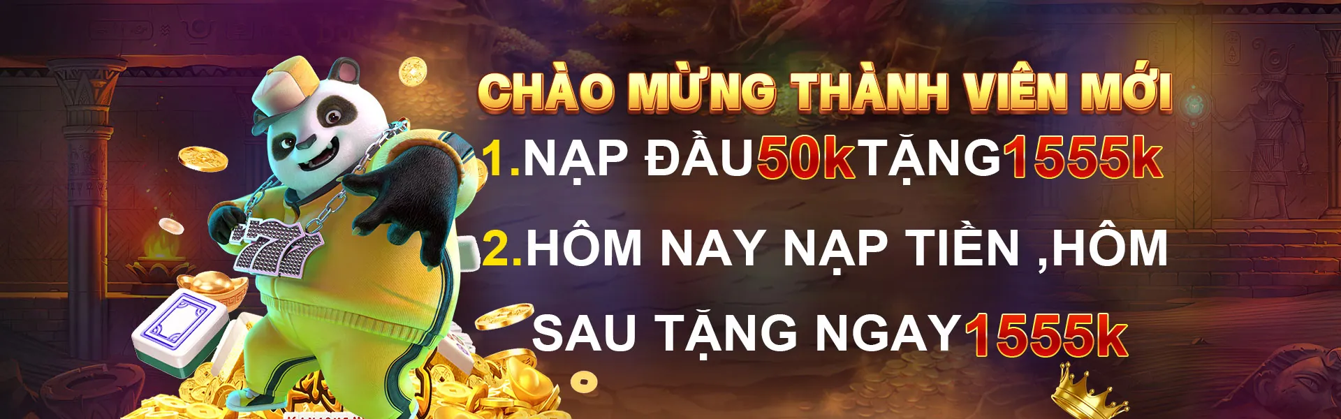Hình ảnh chào mừng 55wun với khuyến mãi 55k